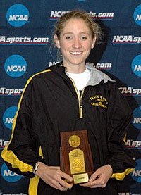 Hailey Harren won the NCAA Division III cross-country championship in her first time at the national meet.